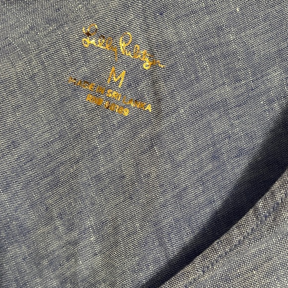 Lilly Pulitzer Florin Sleeveless Linen Tank Top - Picture 5 of 8